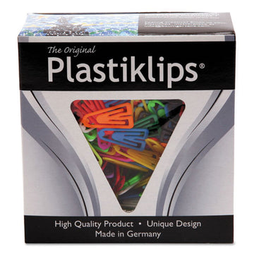 Baumgartens® Plastiklips Paper Clips, Small (no. 1), Assorted Colors, 1,000-box freeshipping - TVN Wholesale